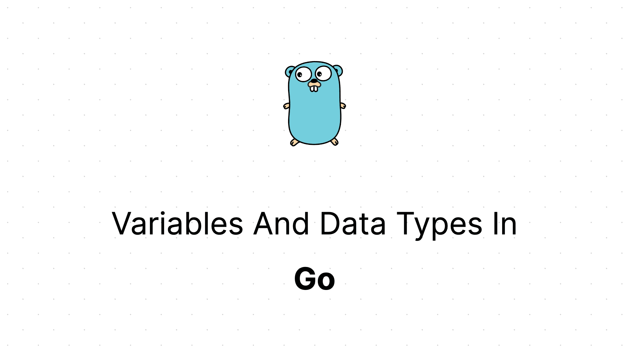 Variables And Data Types In Go